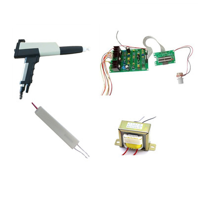 ASG01 PG グレー 4 コンポーネント コンプリートセット 100KV 手動粉末塗装銃