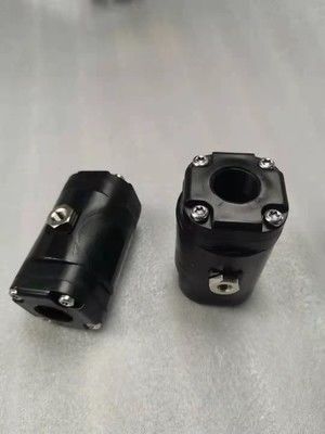 PP05回収ポンプ用ブラックDN20スクイーズバルブ、内ねじ接続