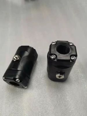 PP05回収ポンプ用ブラックDN20スクイーズバルブ、内ねじ接続