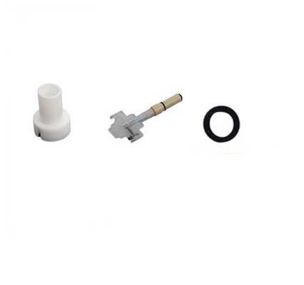 351717抗力が高いPTFE PG1の円形のジェット機 ノズルはコーティングの予備品を粉にする