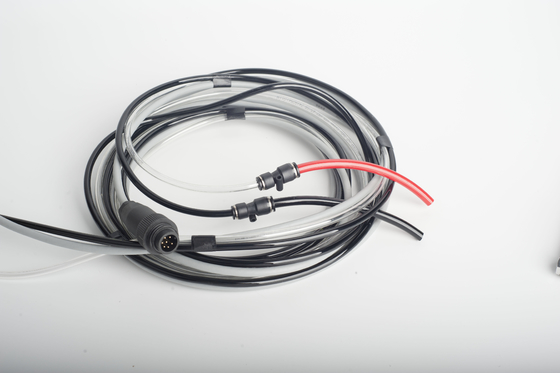 100KV静電気の粉のコーティング銃150mm*90mmのコップ容量5mのケーブル長