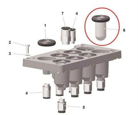 1019470 粉体塗装用スペアパーツ（粉体ポンプPP07用）