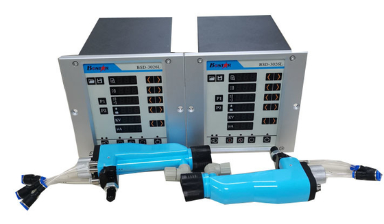 自動水性塗料 静電噴霧銃 BSD-3026 静電発電機,およびギアポンプセット