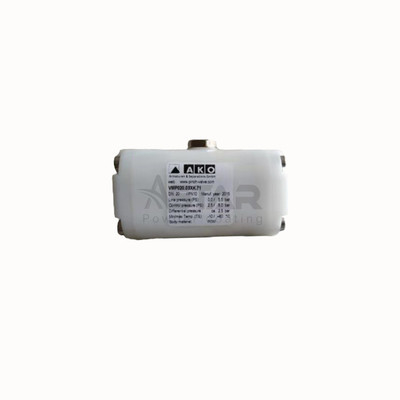 AKO VMP015.03XK.71 ホワイト 手動ピンチバルブ 内部スレッド接続 DN15