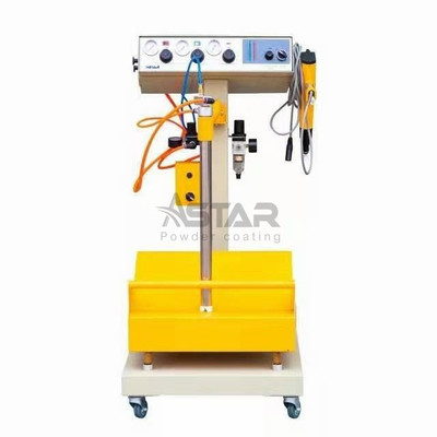 素早く色を変える振動による手動粉末塗装機