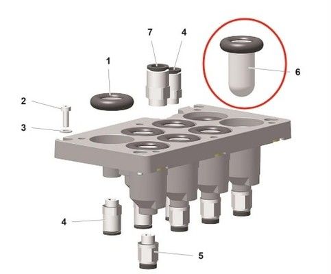 1019470 粉体塗装用スペアパーツ（粉体ポンプ PP07）