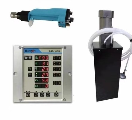 自動水性塗料 静電噴霧銃 BSD-3026 静電発電機とギアポンプセット