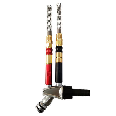 1008038 プラスチックチューブ D8/6mm 黒 2F 2B 粉末塗装機 部品