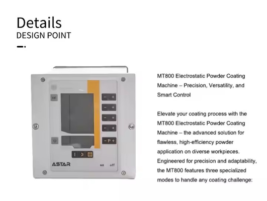 ASTAR スマート コントロール マスター PLC コントロール 粉末コーティング キャビネット ハイテク塗装機器
