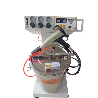 12V 電動静止粉末塗装機 輪用 鋼材基板