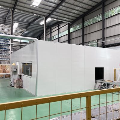 Horizontal Sheet Metal Parts Powder Spraying Coating Line