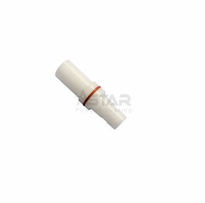 134386 Oリングが付いている粉のコーティングの予備品PTFEのホースのアダプター