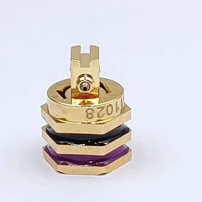 1011028 ホットメルトグルーガン用交換シングルホールノズル 直径0.71mm