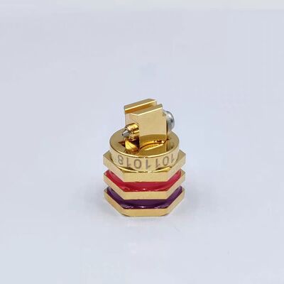 ホットメルトグルーガン用 1011018 交換用シングルホールノズル 直径0.46mm